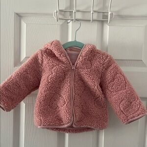 Baby Gap Cozy Pink Sherpa Jacket